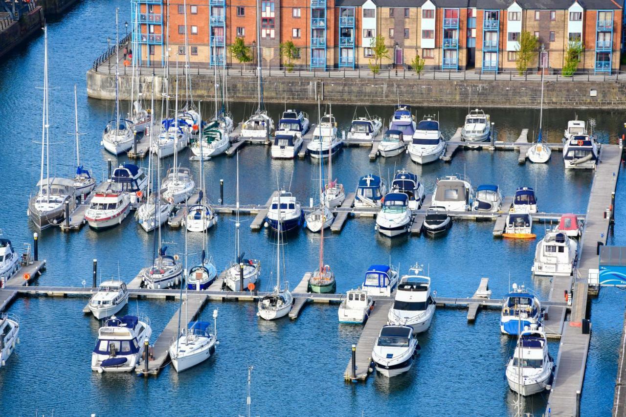 Just Stay Wales - Meridian Quay Penthouses Swansea Zewnętrze zdjęcie